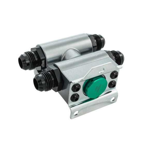 Setrab Thermostatic Remote Oil Filter Stand | 77mm | RTL Flow | 3/4"-16 Thread