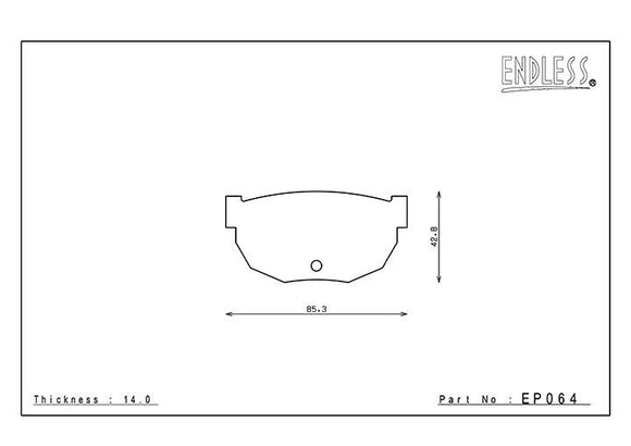 ENDLESS EP064 SSY Brake Pad Set
