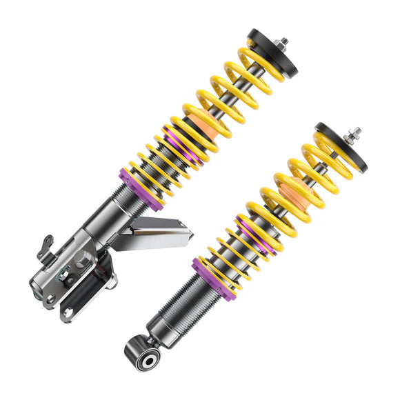 KW Suspensions - KW V2 Coilover Kit | Honda Civic with 16mm Front Strut Lowering Bolt 2001-05