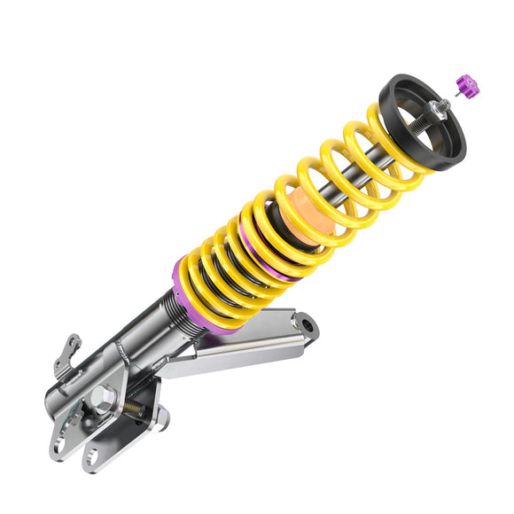 KW Suspensions - KW V2 Coilover Kit | Honda Civic with 16mm Front Strut Lowering Bolt 2001-05